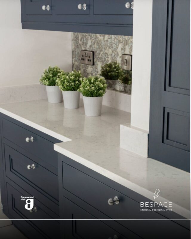 A timeless classic 💙

This navy step shaker kitchen, hand-painted in Little Greene Basalt, brings depth and character to the space. Paired with Silestone Lagoon worktops and antique mirror splashbacks, every detail adds a layer of understated luxury.

Elegant, distinctive, and built to last, this is bespoke done right 🙌 Visit our showrooms or book your consultation to start your own transformation today | Link in bio
