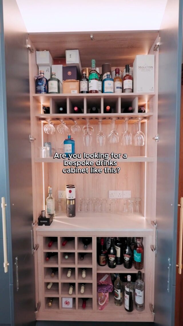 Bespoke design means designing what works for you 🤝

A drinks cabinet, a pantry for a smaller space or a hidden coffee station, we've got it all at BeSpace. If you've been picturing spaces like these in your own home, we can make it happen. Designed around exactly how you live and built to fit your space perfectly.

Enquire today and let's start the conversation | Link in bio
