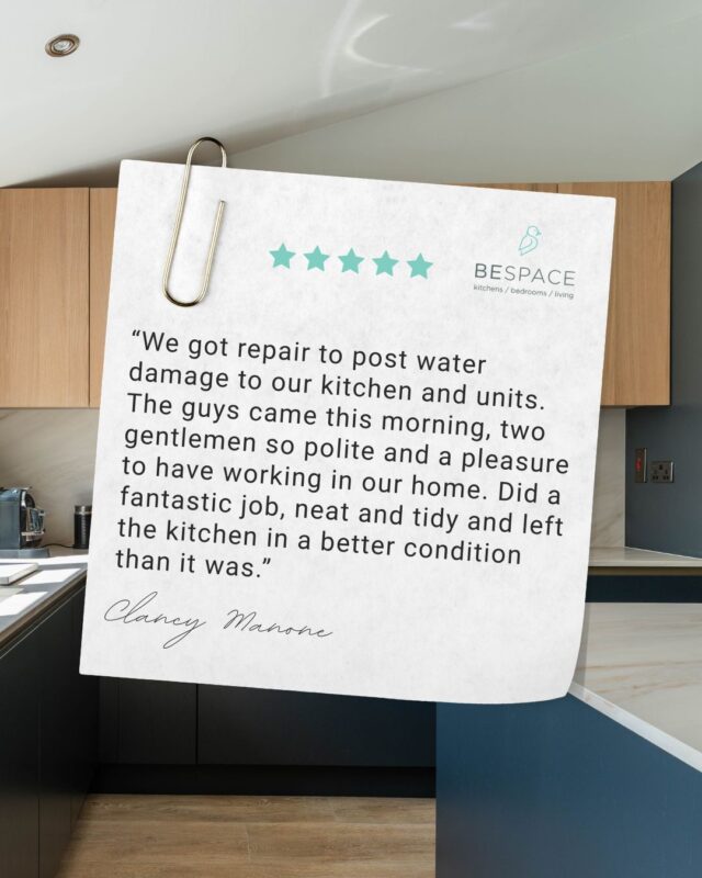 This is always our goal, every single time 🤝

From the first conversation to the final fit, our job is to make the whole process as smooth and stress-free as possible. After unexpected water damage, this kitchen was carefully restored with attention to detail and clear communication throughout.

Interested in a new space? Visit our Stillorgan or Blanchardstown showrooms today | Link in bio