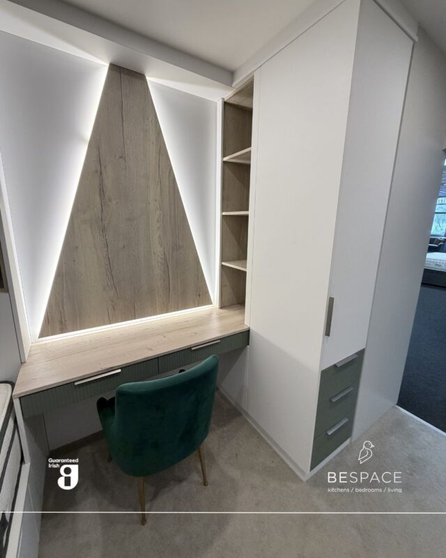 Small room, big potential 🙌

Not sure what to do with that box room? BeSpace can turn it into a fully functional space with clever storage, a built-in desk and a bespoke design that makes every inch in the room count! Whether you're after a home office, vanity room or organised storage room we've got you covered!

Visit our showrooms or book a consultation today | Link in bio