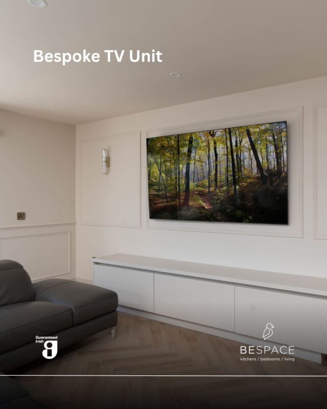 Upgrade your living space with a bespoke touch 💭

This custom TV stand features a clean white finish with subtle vertical grooves for added texture, all sitting on a slim base for a modern, elevated look.

Visit our showrooms or book a consultation to create yours today | Link in bio