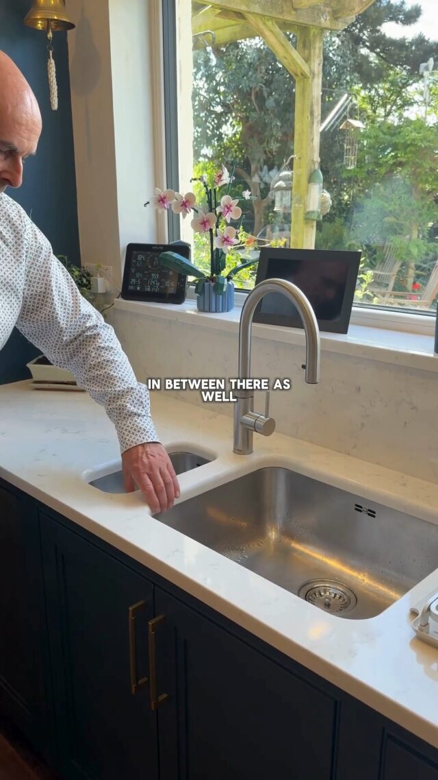 Who thought a sink could be both stylish and practical 🤩

This spacious setup features a large main bowl with a handy half bowl alongside, perfect for busy kitchens. Finished with a sleek quartz worktop all softly rounded for a seamless look. Complete with a @quookerireland flex tap for instant hot water and an easy clean-up.

Need an upgrade as simple as a new sink area and countertop? Get in touch with us today | Link in bio
