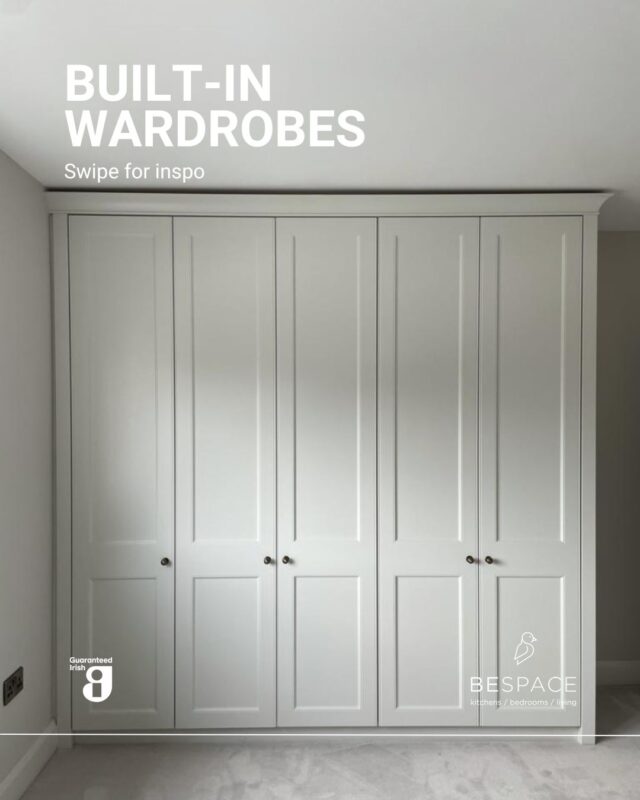 No two bedrooms are the same, so why should your wardrobes be? 😅

At BeSpace, every built-in wardrobe is completely bespoke, designed to fit your room, your style, and your storage needs. From clever shelving and hidden drawers to integrated lighting and luxe finishes, every detail is tailored to create a wardrobe that’s as unique as you are ⭐️

Lets talk about your new wardrobe today | Link in bio