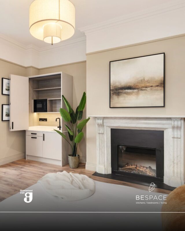 Where comfort meets clever, all in one bespoke design 🙌

This space blends a cosy fireplace setting with a built-in unit that does it all! From a discreet sink and practical shelving to secure storage, it's perfect for guest spaces or B&B living. To the side of the room, it has more practical shelving and a wardrobe area, making this space very thoughtful and designed to make every stay feel effortless 🥰

Want to make your space work harder and still look good? 

Visit our showrooms or book your consultation today