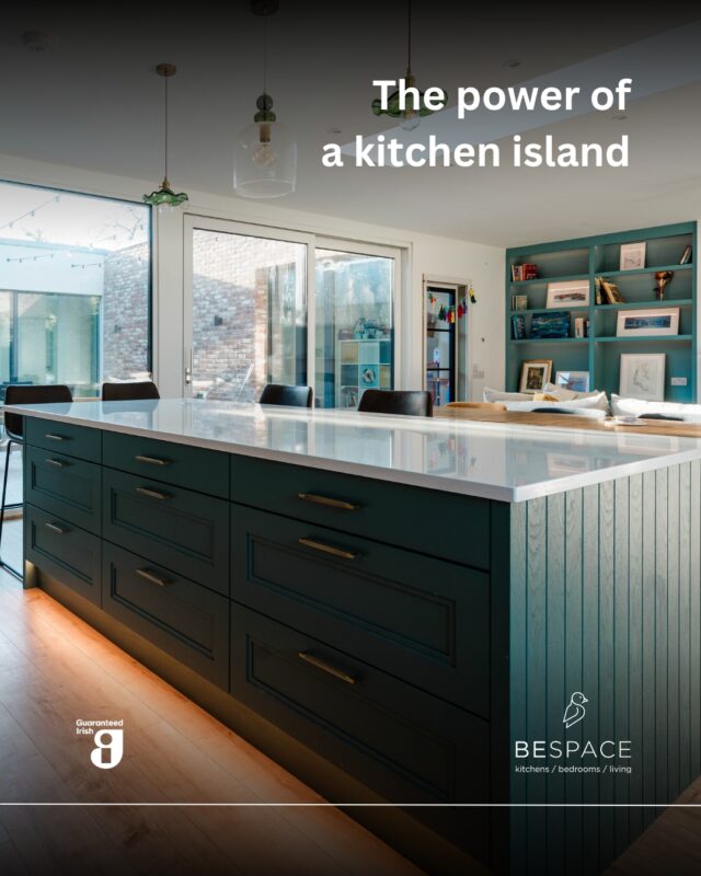 The heart of the modern kitchen 🖤

An island is more than just a place to prep, it's the heart of your kitchen bringing extra storage, seating, workspace and a place to gather. At BeSpace, every island is designed around your space and the way you live, no matter the size 🙌

Ready to make your kitchen work harder for you? Visit our showrooms and see what’s possible today | Link in bio