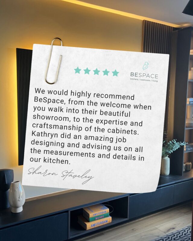 You know you're in good hands the moment you step into the BeSpace showrooms ✨

Our team guides you through every detail from measurements to bespoke design choices making the process smooth and stress-free

A huge thank you to this wonderful client for trusting us to bring their dream kitchen to life! 🤝

Book your consultation today | Link in bio