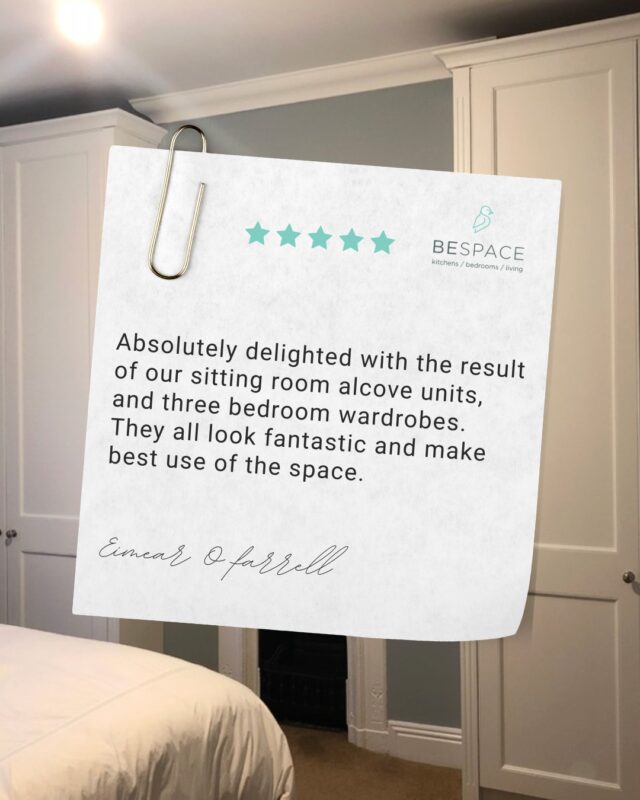 At BeSpace, we put every inch to work ✨

From sitting room alcove units to three fully fitted bedroom wardrobes, this project shows how awkward, unused space can become something that actually works. Real space, real solutions, designed around you.

Enquire about a new space for your home today | Link in bio