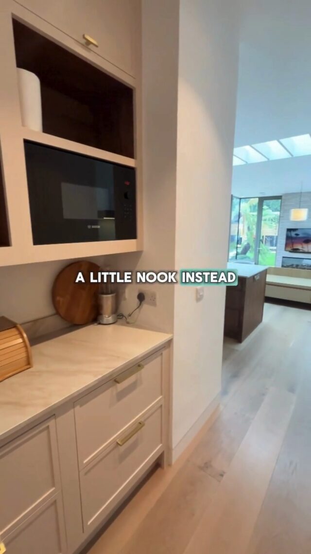 Sometimes less is more ✨

One of our clients originally wanted a pantry, but after reviewing the space, we suggested a sleek open nook instead. The result? A brighter, more usable kitchen that feels open and effortless and she couldn’t be happier! 🏡

At BeSpace, we help you find solutions that fit your space and lifestyle perfectly. Curious what could work in your home? Get in touch and let’s explore your ideas | Link in bio